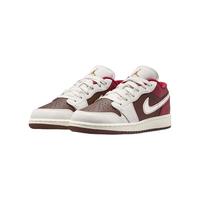 NIKE/耐克 AJ1 白棕红 大童 37.5 码 休闲运动鞋