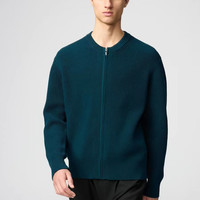 优衣库 合作款男装女装圆领针织开衫长袖毛衣毛衫外套479731