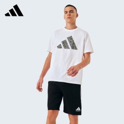 adidas 男士短袖T恤