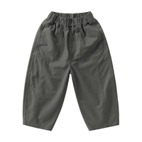  右欧 纯棉 儿童长裤