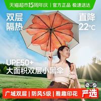 蕉下 Black系列 8骨三折晴雨伞