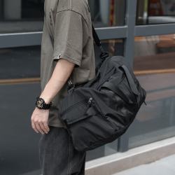 墨一 男士短途旅行包 独立鞋袋