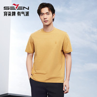 SEVEN 柒先生系列 男士凉感短袖T恤 130T71550