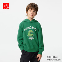 优衣库 我的世界联名 儿童连帽卫衣