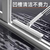 千屿 加大地刷 硬毛地刷 三合一清洁刷 仙女星紫