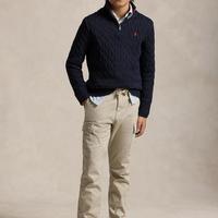 RALPH LAUREN/拉夫劳伦 大童款棉混纺工装裤