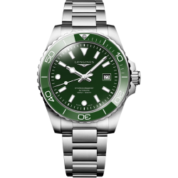 LONGINES 【自动机械】康卡斯潜水系列男士钢带腕表 L37884066