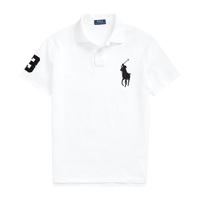 拉夫劳伦 经典款大马标棉质修身男士POLO衫 白色 XS