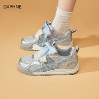  DAPHNE/达芙妮 透气 女士运动鞋 银灰色 40