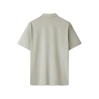 海澜之家 短袖Polo衫 男 浅灰色 M码 170/88A
