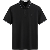  DANCING WOLVES/与狼共舞 冰爽透气 男士POLO衫