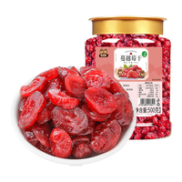  FUNNY BEAN BEAR/憨豆熊 蔓越莓干 【鲜果新制】蔓越莓干500g*1罐