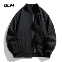 GLM 潮牌 男女同款飞行服夹克 秋冬情侣休闲加棉外套