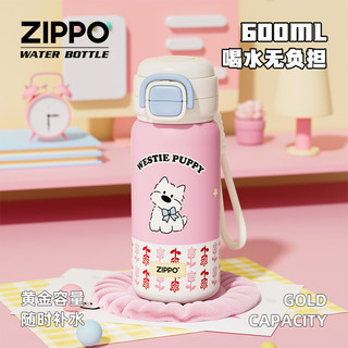 ZIPPO 之宝儿童保温杯 500ml 吸管式 保温水杯