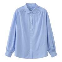  MUJI/無印良品 桑蚕丝混 女士衬衫