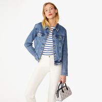 限尺码：Kate Spade 女式复古水洗牛仔外套