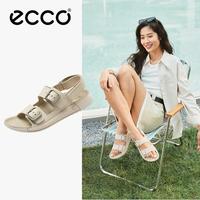 ecco 女鞋凉鞋 休闲凉拖鞋沙滩鞋 科摩206903