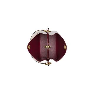 COACH/蔻驰 CHARLIE 26号水桶包 粉笔白色 大容量女士手提包