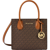 MICHAEL KORS/迈克·科尔斯 女士托特包 深棕/牛皮棕 200