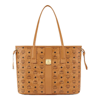 MCM Visetos系列 女士双面购物袋 MWPAAVI02CO001 干邑色 中号