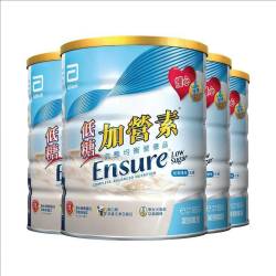 雅培 加营养低糖高钙营奶粉850g6罐