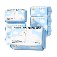  YOUQUAN LIFE/优全生活 加大加厚 婴儿绵柔巾