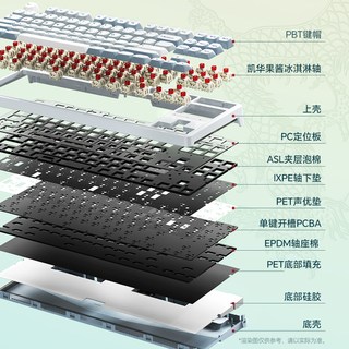  SKN 客制化热插拔 机械键盘