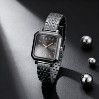 Armani Exchange 女士钢带石英腕表 AX5732 上手自带贵气