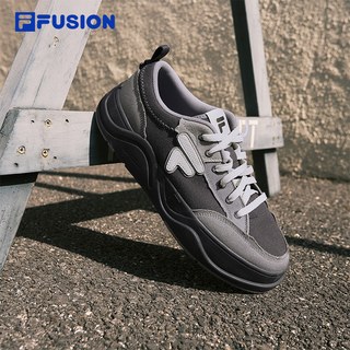 FILA FUSION 斐乐融合小白鞋 男子厚底增高休闲板鞋