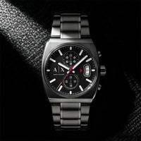 Armani Exchange 男士钢带三眼表盘石英腕表 AX2823 低调显贵不张扬
