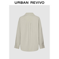  URBAN REVIVO 复古简约 女士衬衫