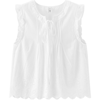  Semir/森马 绣花蝴蝶结 女士衬衫