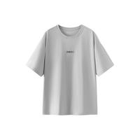 森马 XCNSPACE航天合作系列短袖T恤男 冷灰 3XL
