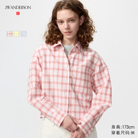 优衣库 合作款 女装牛津纺箱型衬衫 484929