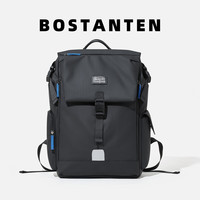 BOSTANTEN 双肩包男生学生骑行16吋背包户外运动大容量机能笔记本电脑书包