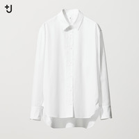 优衣库 女装宽松长袖衬衫 487180