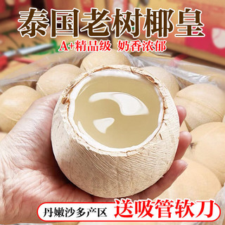 静羽 泰国牛奶椰皇 350g*6个