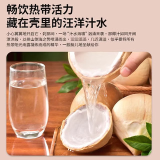 静羽 泰国牛奶椰皇 350g*6个
