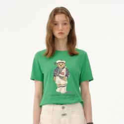TEENIE WEENIE 短袖T恤女2024年秋冬款圆领套头简约T恤上衣女