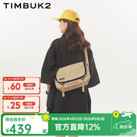 TIMBUK2 斜挎包男背包男士骑行包邮差包单肩包潮牌帆布包休闲运动包男友礼 环保料燕麦色 S