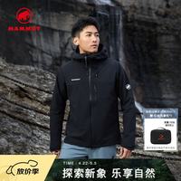 MAMMUT 防风防泼水 男士夹克外套  黑色 L
