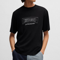 HUGO BOSS 男士短袖T恤 休闲圆领时尚运动