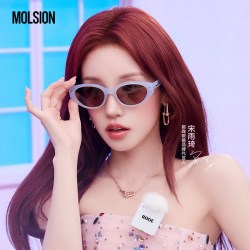 MOLSION 防偏光墨镜 显脸小绝了