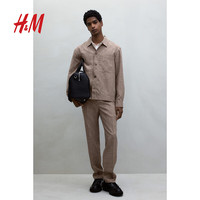 H&M 男装西裤 通勤长裤 1259368