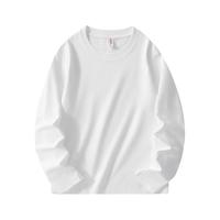 凡客诚品 精梳棉纯棉长袖T恤 白色 XL