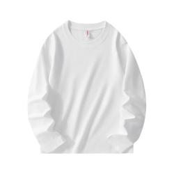 凡客诚品 精梳棉纯棉长袖T恤 白色 XL