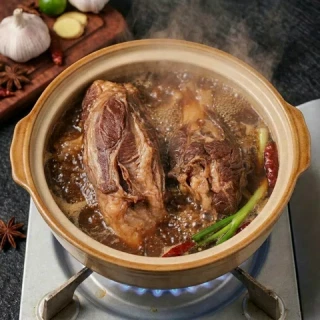 和牛腱子！真·有雪花：趣尝鲜 精选整根和牛腱子 1kg
