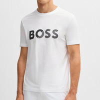 HUGO BOSS 男士圆领短袖T恤 休闲简约透气夏季短袖