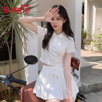 Baleno/班尼路 POLO短袖半裙运动套装 女 L
