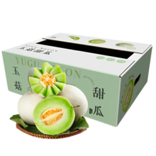 冰淇淋 玉菇甜瓜 4.5斤装 2-3个